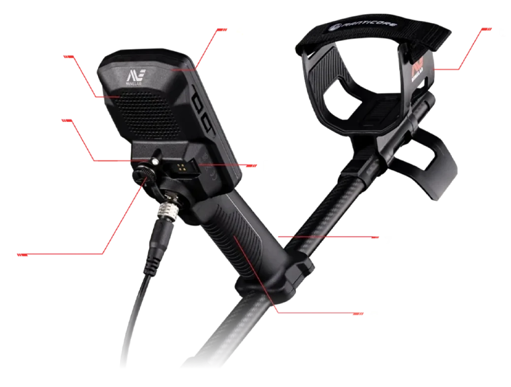 Minelab Manticore Kontrol paneli